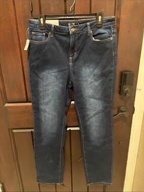 Members Mark Classic Women’s Dark Blue Stretch Jeans 10 NWT